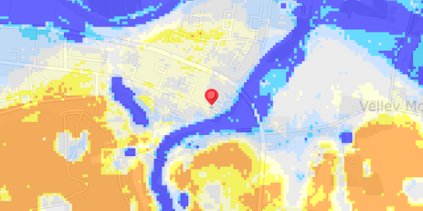 Grundvandsdybder på Sofienlundparken 83