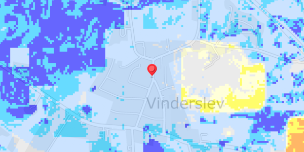 Grundvandsdybder på Vinderslevvej 21