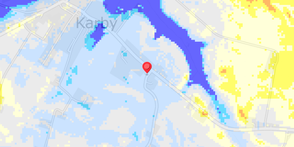 Grundvandsdybder på Karbymark 4