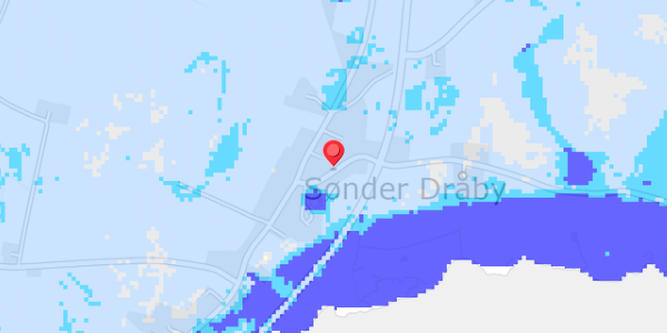 Grundvandsdybder på Strandvænget 7
