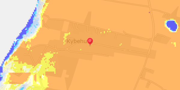 Grundvandsdybder på Kybehuse 17