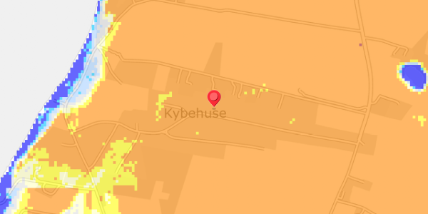 Grundvandsdybder på Kybehuse 22