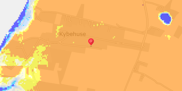 Grundvandsdybder på Kybehuse 39