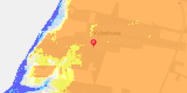 Grundvandsdybder på Kybehuse 81