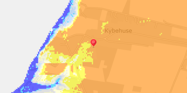 Grundvandsdybder på Kybehuse 87