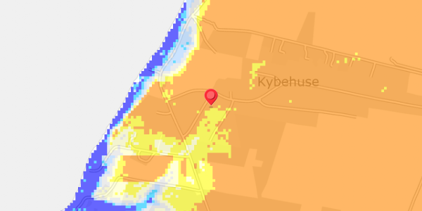 Grundvandsdybder på Kybehuse 111