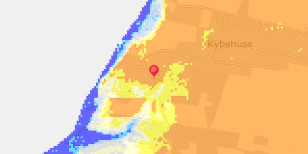 Grundvandsdybder på Kybehuse 121