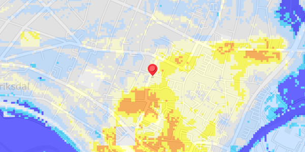Grundvandsdybder på Sallinggade 13A
