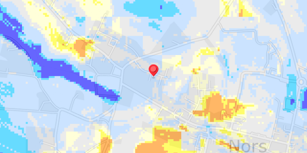 Grundvandsdybder på Dalen 16
