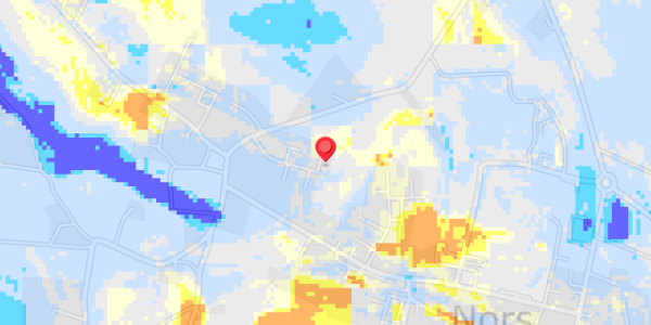 Grundvandsdybder på Dalen 21