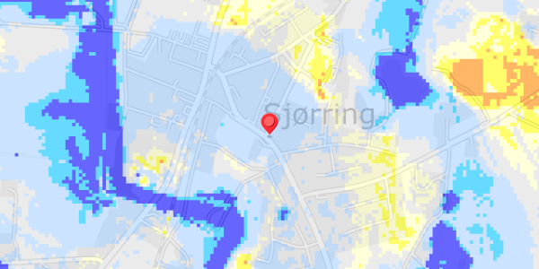 Grundvandsdybder på Ebbesvej 13