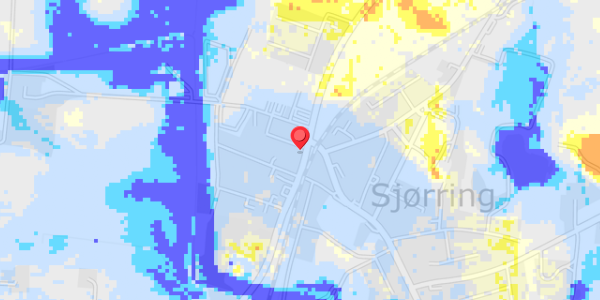 Grundvandsdybder på Fredensvej 1A