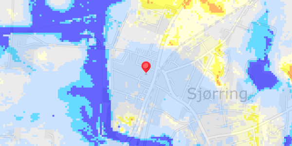 Grundvandsdybder på Fredensvej 1E