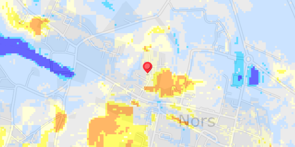 Grundvandsdybder på Frydebovej 39