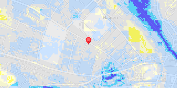 Grundvandsdybder på Jyllands Alle 1
