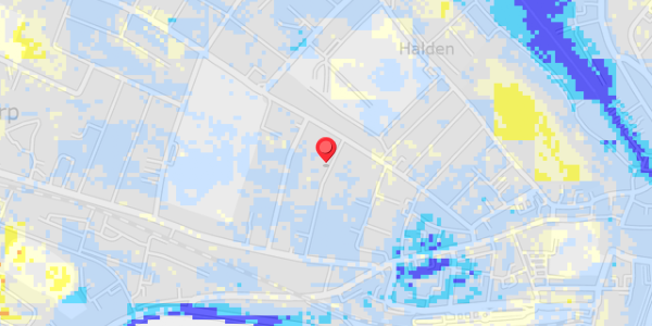 Grundvandsdybder på Jyllands Alle 8