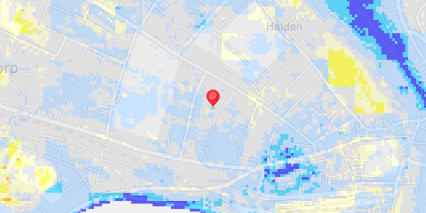 Grundvandsdybder på Jyllands Alle 12
