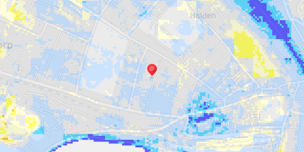 Grundvandsdybder på Jyllands Alle 14