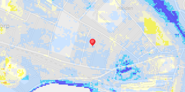 Grundvandsdybder på Jyllands Alle 16
