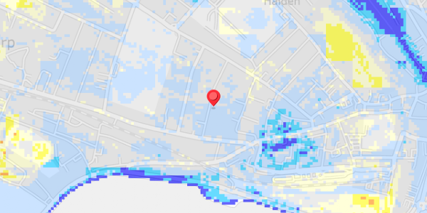 Grundvandsdybder på Jyllands Alle 23