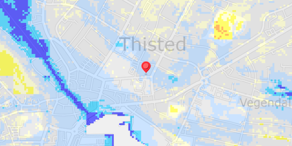 Grundvandsdybder på Kastet 45