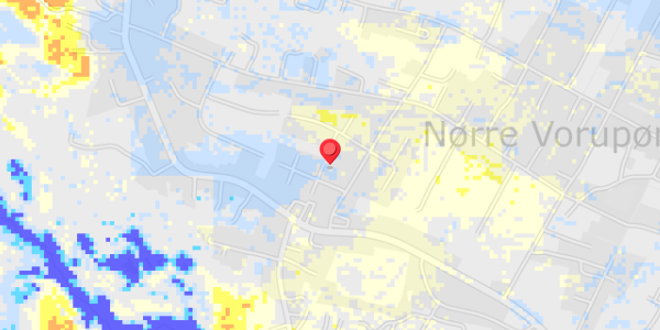 Grundvandsdybder på Malurtvej 4