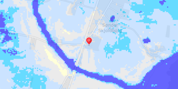 Grundvandsdybder på Oddesundvej 91