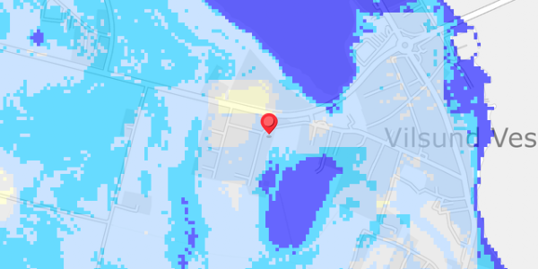 Grundvandsdybder på Parkvej 65