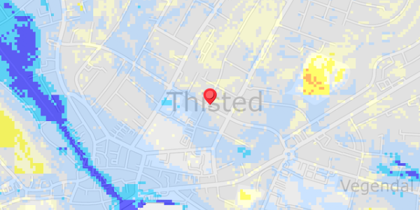 Grundvandsdybder på Solbakkevej 16