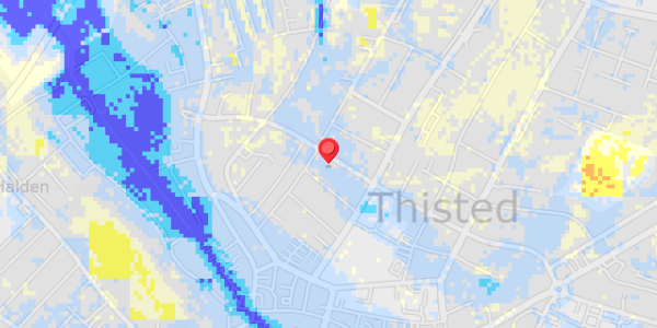 Grundvandsdybder på Thylandsvej 20