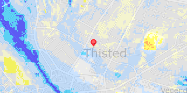 Grundvandsdybder på Thylandsvej 37