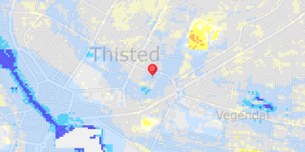 Grundvandsdybder på Thylandsvej 54