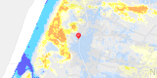 Grundvandsdybder på Vesterhavsgade 97