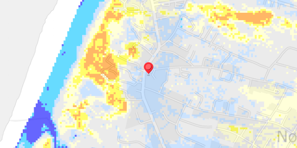 Grundvandsdybder på Vesterhavsgade 130
