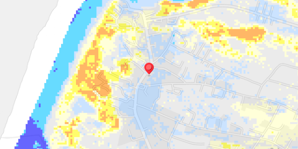 Grundvandsdybder på Vesterhavsgade 140