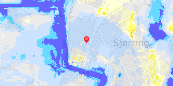Grundvandsdybder på Voldgade 2
