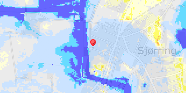Grundvandsdybder på Voldgade 14