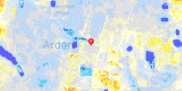 Grundvandsdybder på Mejerivej 8A