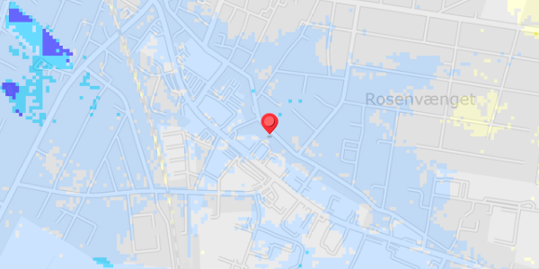 Grundvandsdybder på Algade 144