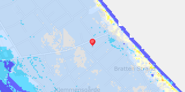 Grundvandsdybder på Brattenvej 34