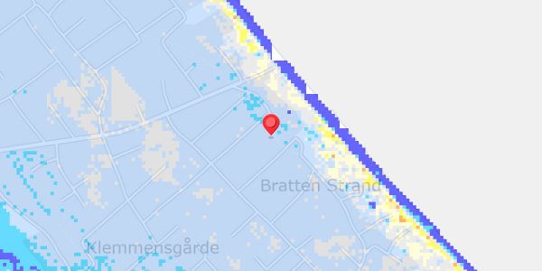Grundvandsdybder på Brattenvej 50