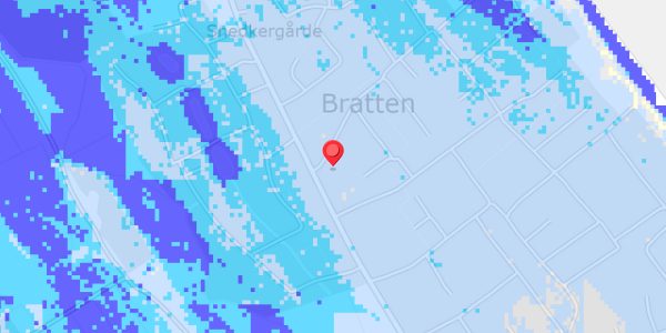 Grundvandsdybder på Bugten 2