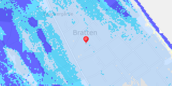 Grundvandsdybder på Bugten 8