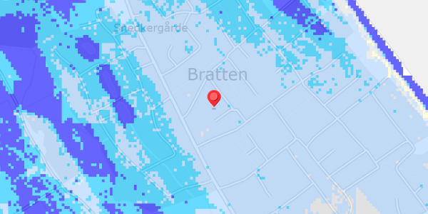 Grundvandsdybder på Bugten 10