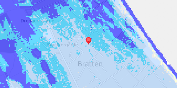 Grundvandsdybder på Bugten 11