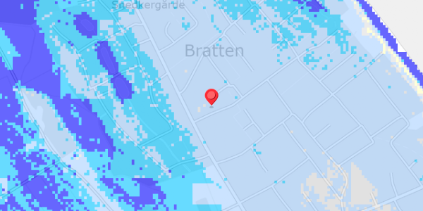 Grundvandsdybder på Bugten 18
