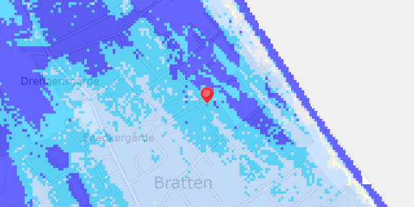 Grundvandsdybder på Bugten 23