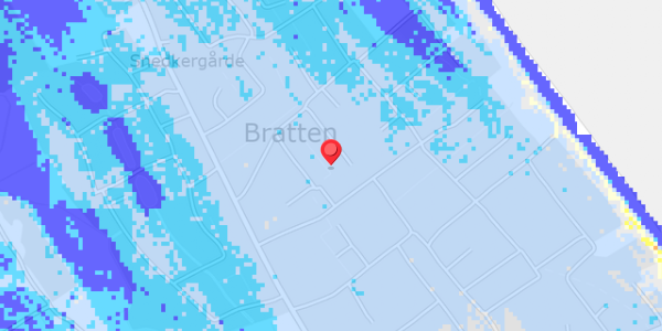 Grundvandsdybder på Bugten 36
