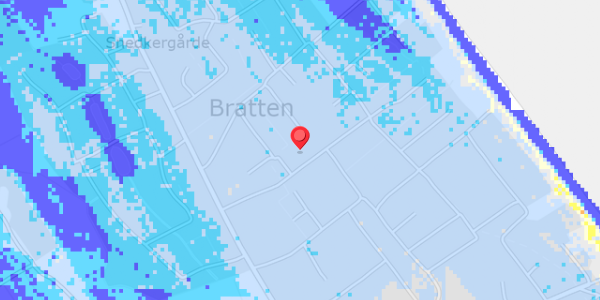 Grundvandsdybder på Bugten 38