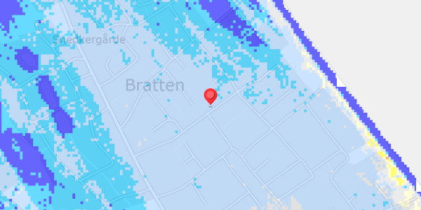 Grundvandsdybder på Bugten 40